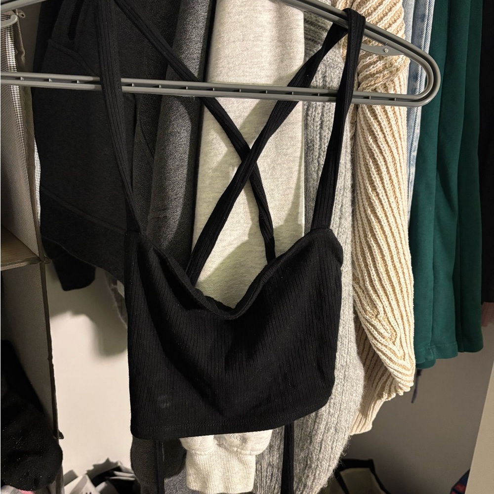Garage Black Tank Top
